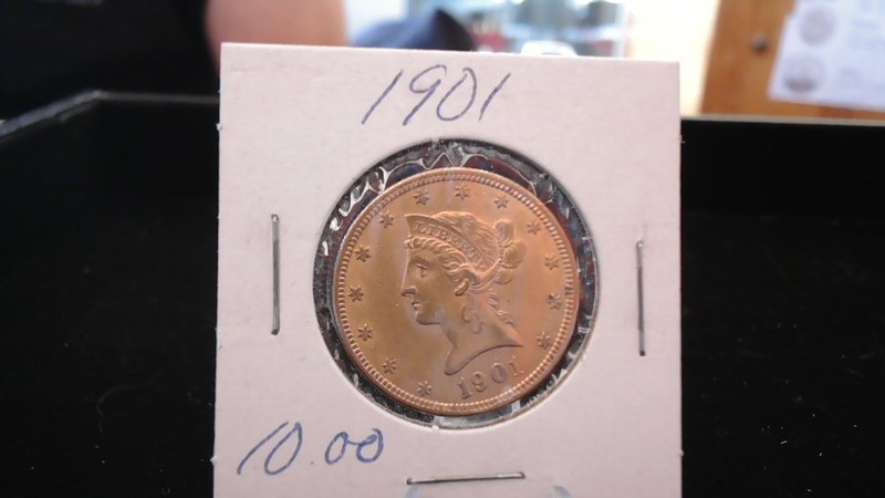 1901-P $10 Liberty Head Gold Eagle  