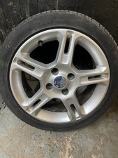 16" FORD FIESTA ZETEC S MK 7 MK 8 5 SPLIT SPOKE 4 STUD ALLOY WHEEL  
