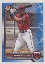 2022 Bowman Draft Blue 83/150 Yasser Mercedes #BD-11 0fz3