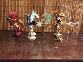 LEGO BIONICLE: Glatorian set of 3 Malum (8979) Strakk (8982) and Vorox (8983)