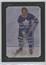 2008-09 Upper Deck Masterpieces Green Framed 79/99 Bill Barilko #4 0c3