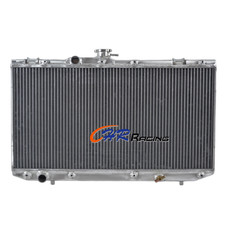 Aluminum Radiator For 1989-1996 Toyota Starlet Ep81 1.3 12v Cat 2e-e Manual Mt Aluminum Radiator For 1989-1996 Toyota Starlet Ep81 1.3 12v Cat 2e-e Manual Mt
