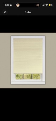 Cordless Light Filtering Cellular Pleated Window Shades - 27 Inch Width, 64 I...
