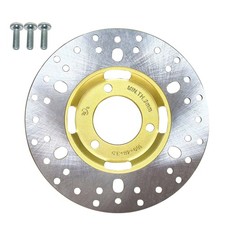 Front Brake Rotor Disc 180mm with Stud Bolt Compatible with Yamaha BWS ZUMA 5...