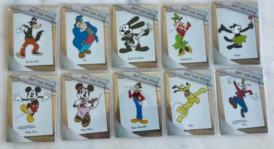 2023 Topps Chrome Disney 100 Minnie Mickey Mouse Off The Page Complete Set Of 10