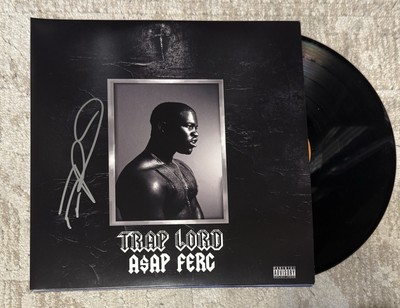 ASAP FERG SIGNED TRAP LORD VINYL LP RECORD - BECKETT COA