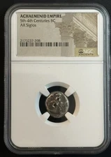Achaemenid Empire 5th-4th Century BC AR Siglos - NGC Certified - Free Shipping
