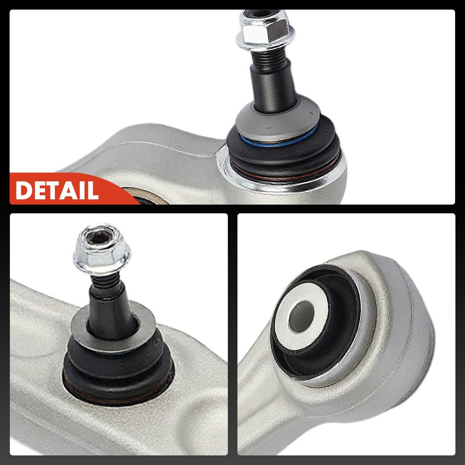 A-Premium 2xFront Lower Rearward Control Arm w/ Ball Joint for Rolls-Royce 19-23