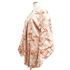 10732D3 Silk Japanese Kimono Haori Jacket Plum blossom