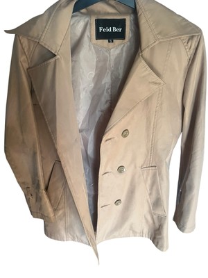 Feid Ber Decently Jacke Unikat Größe S creme/beige siehe Beschreibung