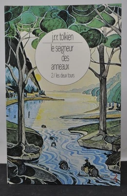 TOLKIEN LE SEIGNEUR DES ANNEAUX TOME 2 LES DEUX TOURS  BOURGOIS avec carte - Photo 1/4
