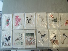 72 Kunst-Karten, handgemalt in 12 Motiven, Bl...
