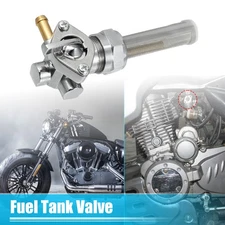 62163-75 Fuel Gas Petcock Valve Shut Off Tank Switch for Harley Sportster 1000