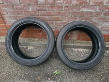 Bridgestone Potenza S001 225/45R18 91Y PAIR Runflat RSC BMW Tyres 5.5mm Tread