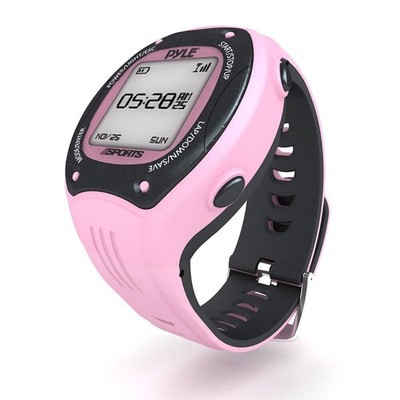 Pyle PSGP310 Multi-Function Digital LED Sports Training Watch w/ GPS Navigation