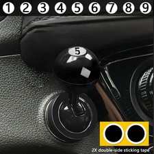 Car One-Touch Start Button NUMBER 1-9 Push-to-Start Rocker Lever One-Touch Start
