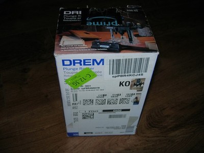 Dremel 335-01 Rotary Tool Plunge Router Attachment, Excellent Condition