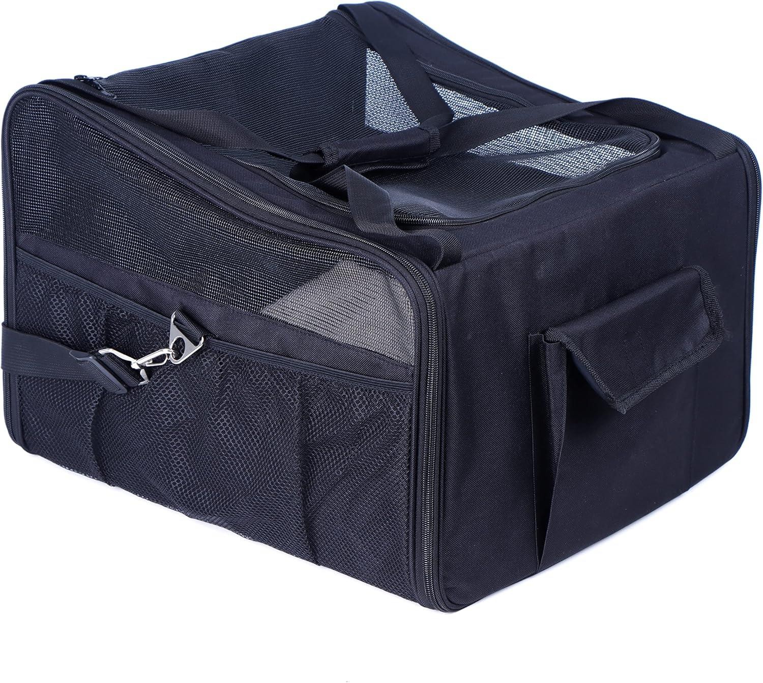 Streetwize  Deluxe Foldable Small Pet Animal Dog Puppy Cat Car Carrier  SWPET19