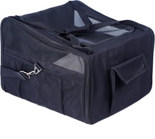 Image of Streetwize  Deluxe Foldable Small Pet Animal Dog Puppy Cat Car Carrier  SWPET19