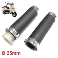 25Mm Gasgriffe Schwarz Links Rechts China Retro Roller Znen ZN125T-H-20 E5 125T-