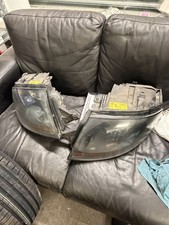 AUDI TT MK1 8N 98-06 COPPIA FARI ALOGENI NERI NS OS 