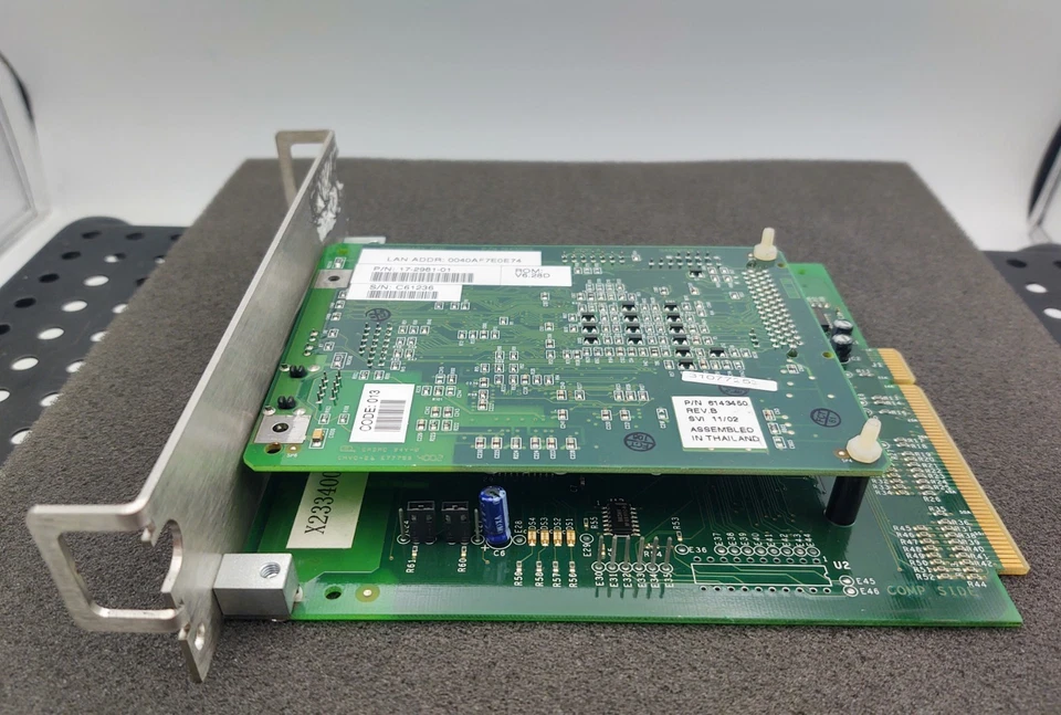 Datamax 51-2334-00 REV-B Ethernet Network Card I-4208 Label Printer 17-2981-02 - Image 3 of 4