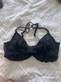 La Perla Bra 34c Black Lace 