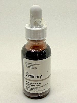 The Ordinary AHA 30% BHA 2% Peeling Solution 1oz Exfoliating Facial New
