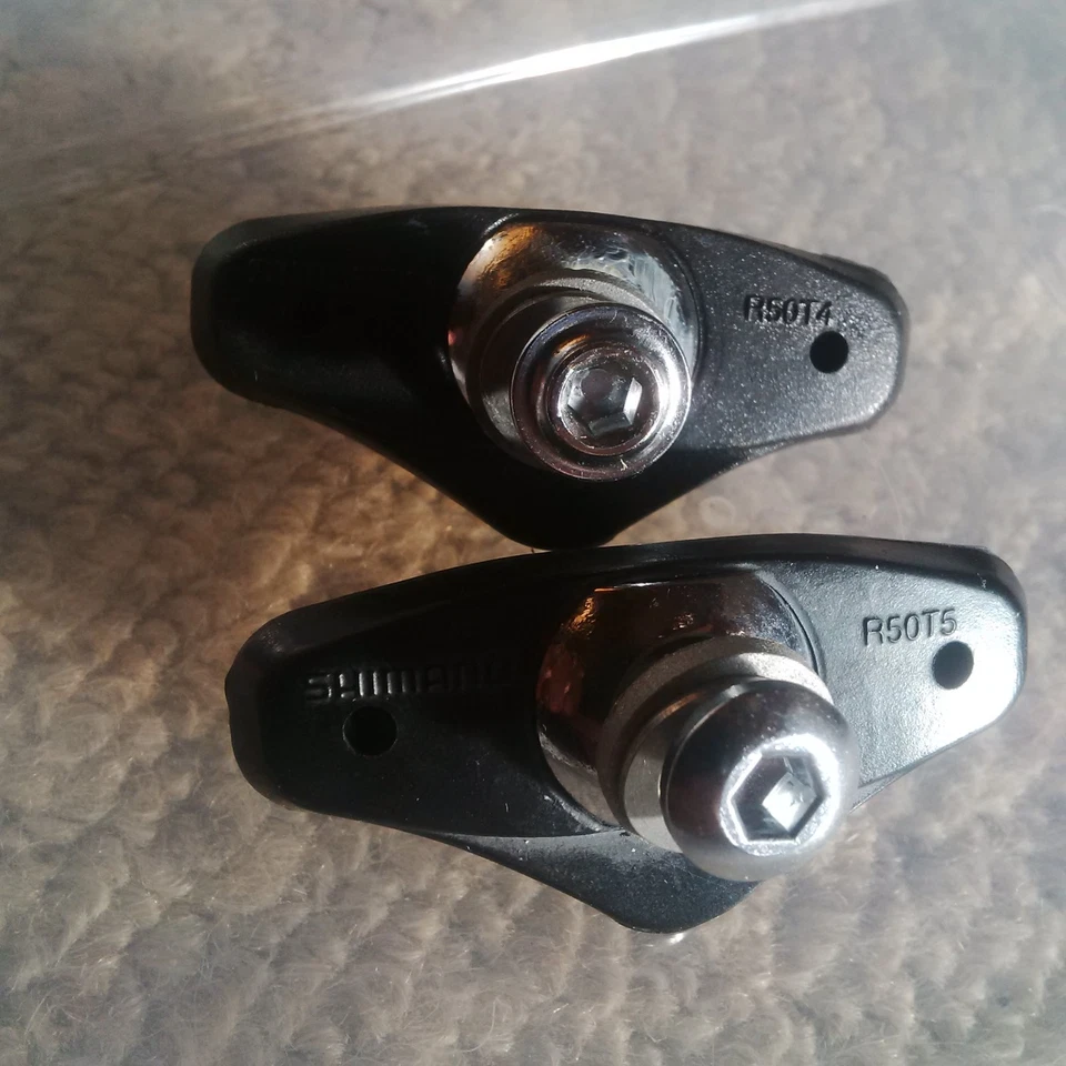 Shimano R50T2 Road Bike Brake Pad Blocks Tiagra Sora BR-4700 BR-4600 (1 Pair) - Image 2 of 4