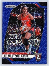 2024 Panini Prizm WNBA #114 Cheyenne Parker-Tyus Blue Velocity Prizms