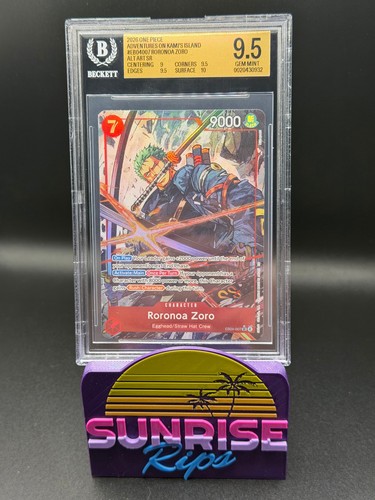 Roronoa Zoro (Alternate Art) graded BGS 9.5 for sale on eBay