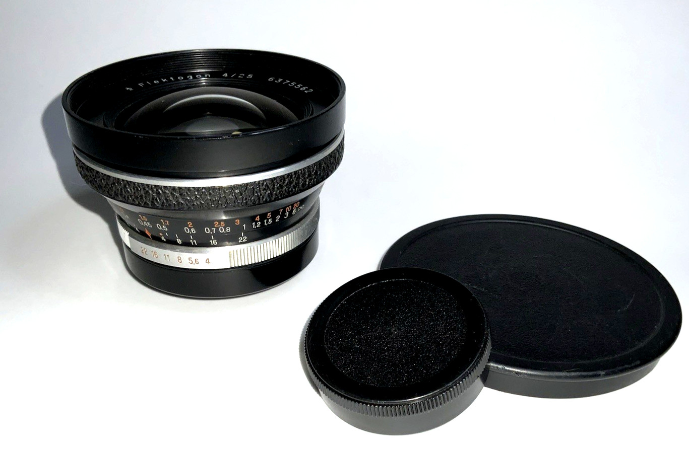 M42 - Carl Zeiss Jena Flektogon 4 25mm Q1 Caps