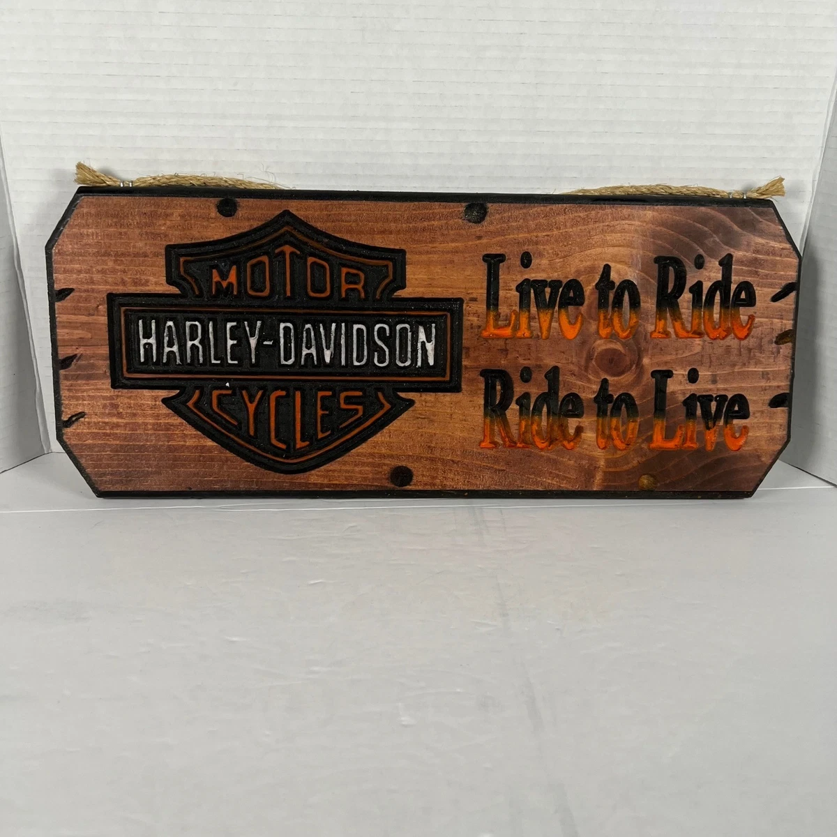 Harley-Davidson Motorcycle Wooden Plaques & Signs for sale | eBay