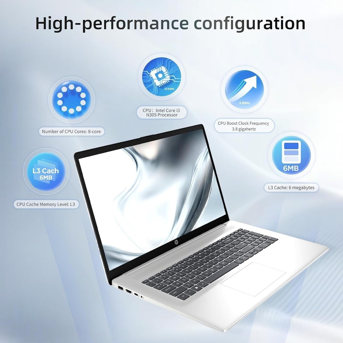 HP 17-cn0003dx 17.3