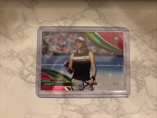 Marketplace image: 2025 Topps Chrome Sapphire Tennis Maya Joint Padparadscha Pink Refractor 1/1💎