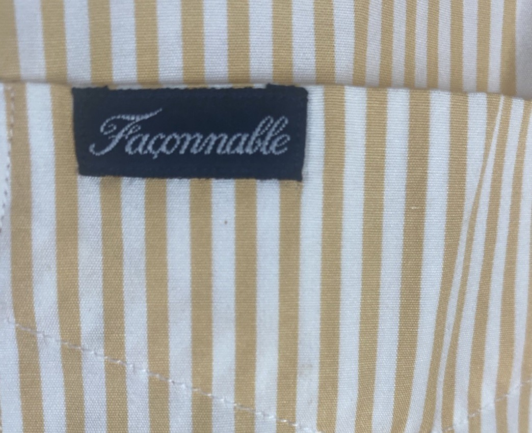 Faconnable Oversized Button Down Cotton Dress Shi… - image 6