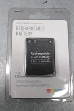 Activeon Rechargeable Lithium Ion 3.7v 1.200mAh Battery AA01A