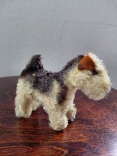 Vintage 3" Steiff Germany Terry Airedale Terrier Dog Mohair MCM