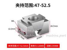 OK Fixture Adjustable Double-Wedge OK-Vise Workholding Clamp CNC M14
