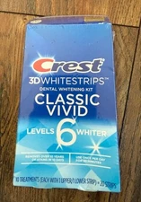 Crest Classic Vivid 20 Strips of Dental Whitening Kit  (Exp: 11/26)