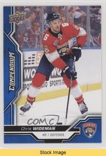 2018-19 Upper Deck Compendium Blue Chris Wideman #599 READ to0