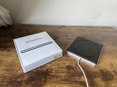 Original Apple USB SuperDrive DVD Re-Writer - Silber (MD564ZM/A) A1379