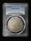 Morgan Silver Dollar 1889 New Orleans $1 PCGS XF40 Circulated US Coin
