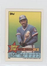 1989 Super Star Sticker Back Cards ( 171) Andre Dawson Jose Canseco #48 HOF 0e3
