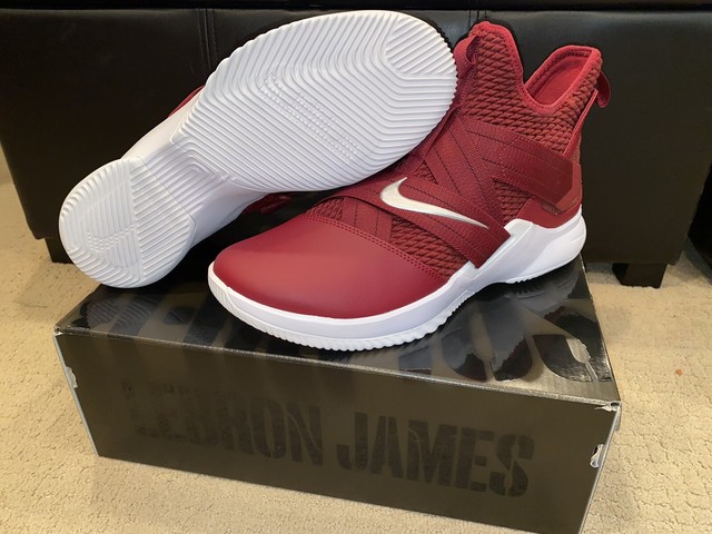 Nike Lebron Soldier XII 12 TB Promo Team Burgundy AT3872-601 Mens Size 12.5 | eBay