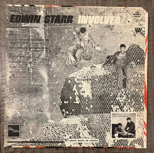 Edwin Starr Involved Vinyl LP Canada Tamla/Motown GS 956 - Imagen 2 de 4