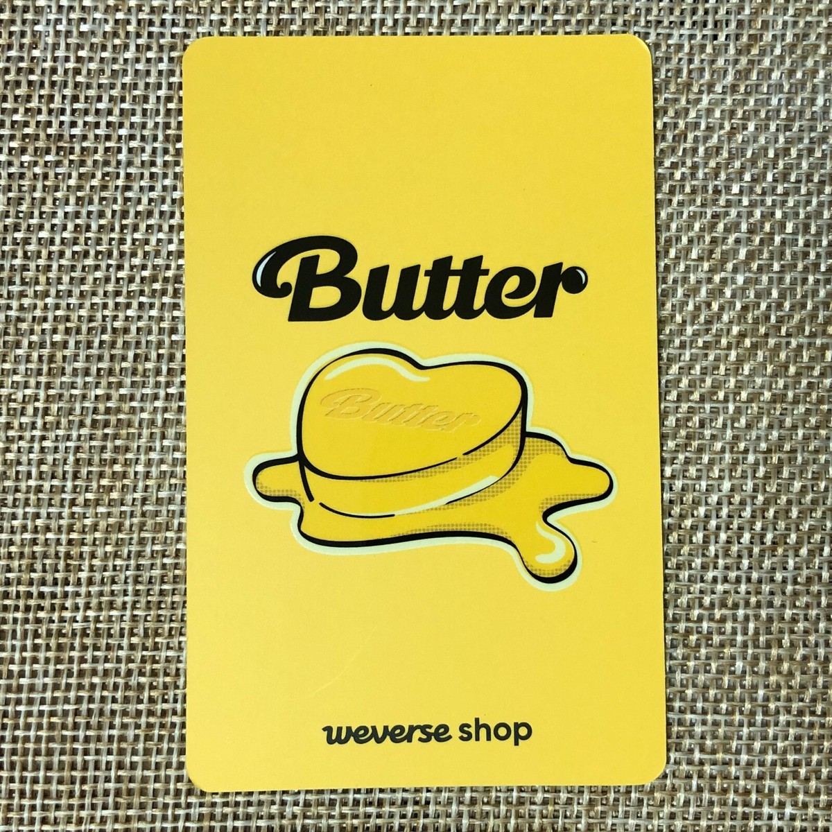 BTS Butter weverse特典 トレカ ラキドロ ユンギ SUGA BTS Butter weverse特典 トレカ ラキドロ ユンギ SUGA