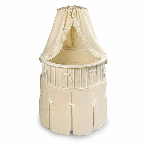 Round sales baby bassinet