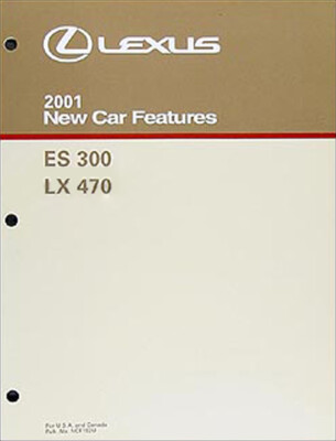 2001 Lexus LX470 ES300 Features Manuell Modell Decode Service Zug Es 300 LX 470