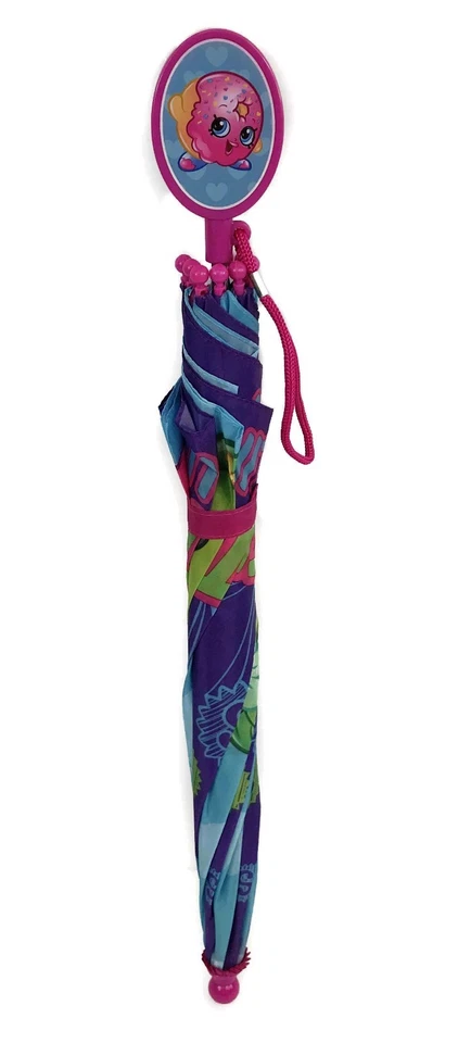 Paraguas Shopkins "¡Besties for Life!"  Paraguas moldeado para niñas niños Foto 3 de 4